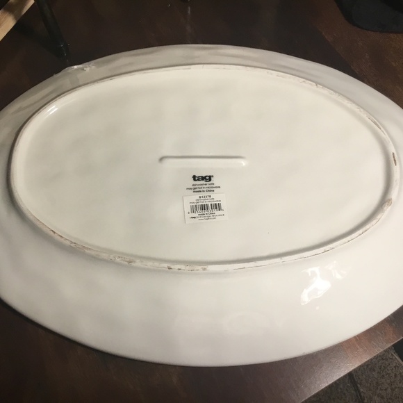 Tag ~ Winter Sketches Tree Platter ~ NWT - Picture 5 of 8